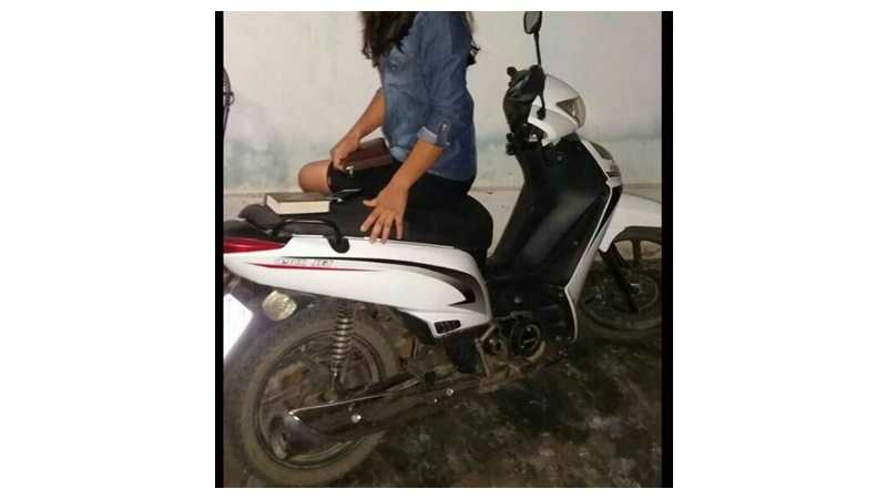 Rondonense coloca rastreador na moto e pega mulher no flagra com o